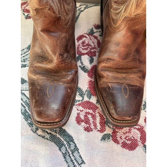 LAREDO BREAKOUT SQUARE TOE COWBOY BOOTSMEN’S SIZE 9.5D 68354 main image 10